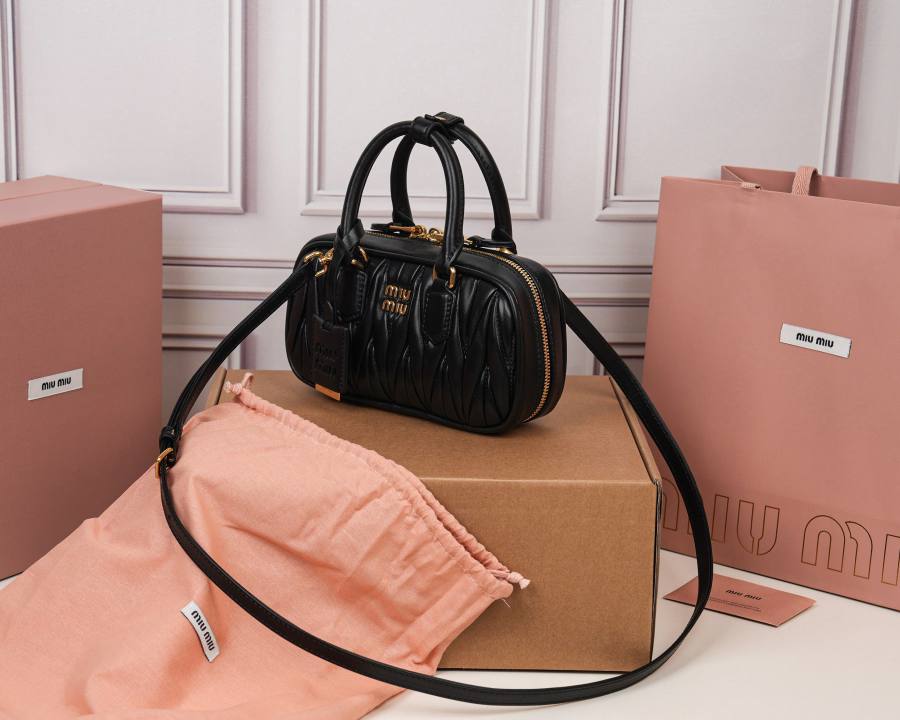 Miu Miu Arcadie Mini Mini Bowling 5BP188 88F1 19 x 10 x 5