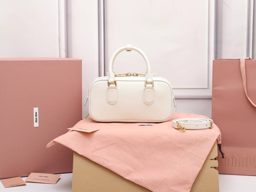 Miu Miu Arcadie Regular 5BB142 D5DB 22 x 10.5 x 7.5
