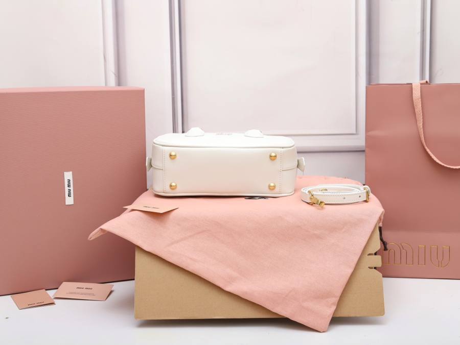 Miu Miu Arcadie Regular 5BB142 D5DB 22 x 10.5 x 7.5