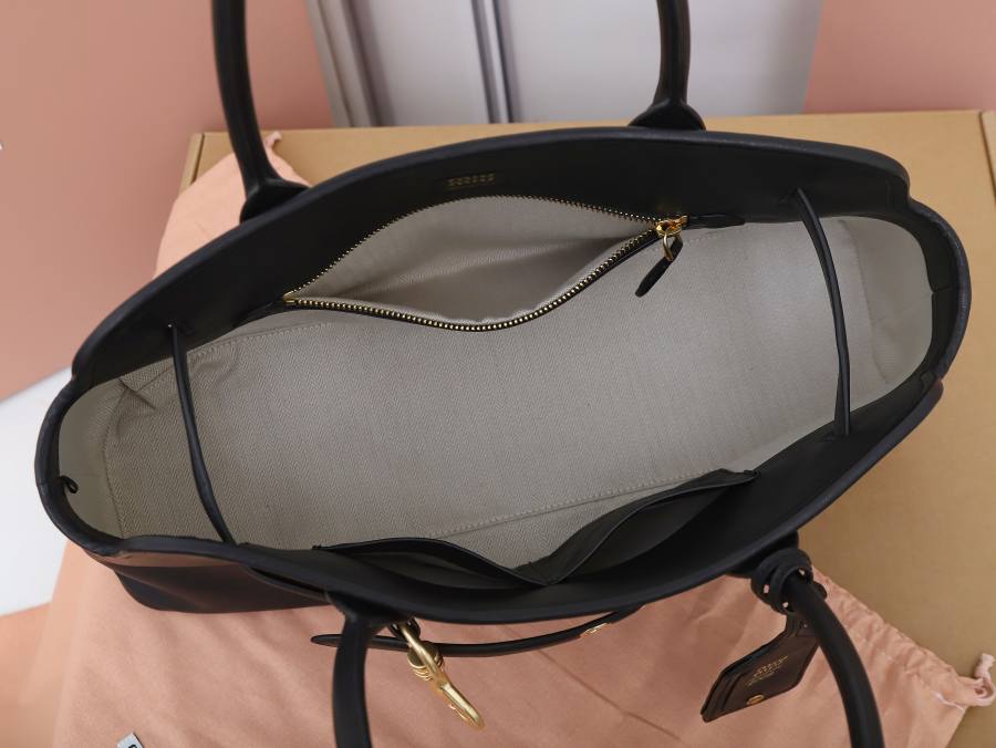 Miu Miu Aventure Canvas Tote 5BG310 003A 40 x 30 x 13