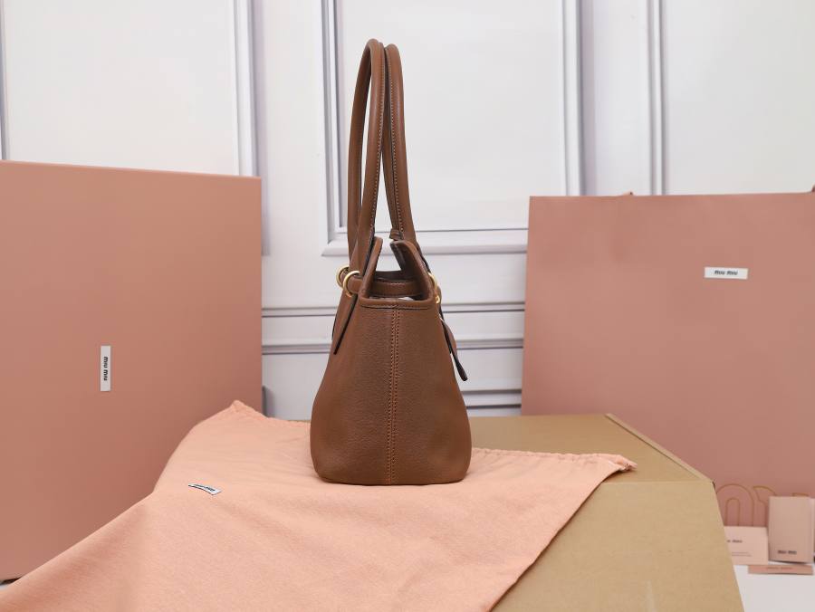 Miu Miu Aventure Canvas Tote 5BG310 0EB6 40 x 30 x 13