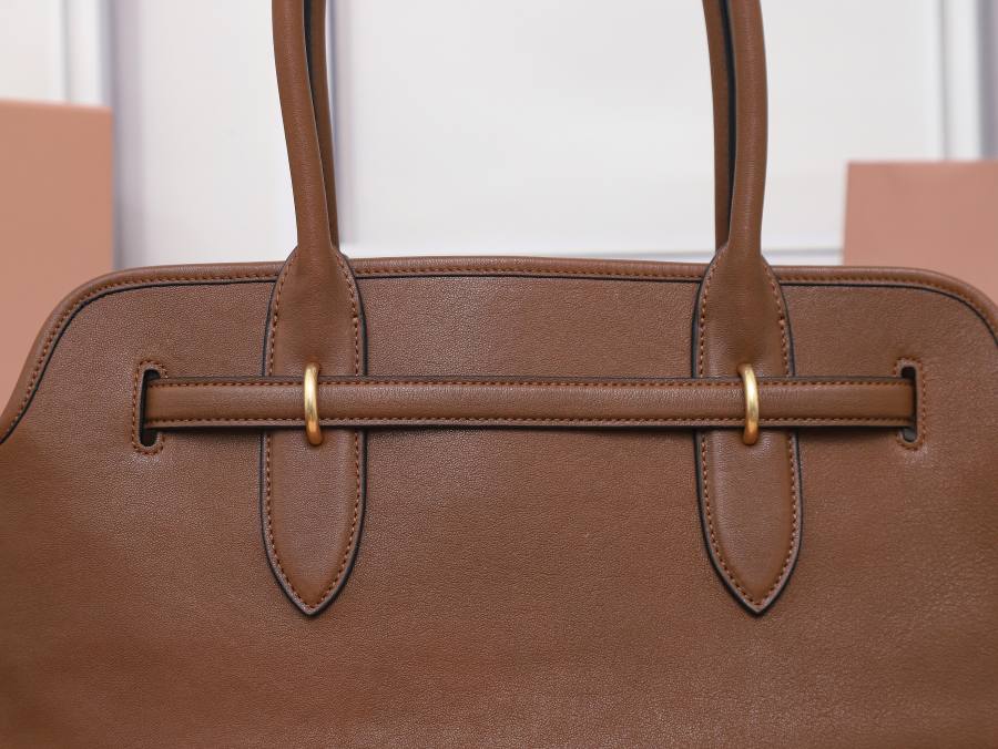 Miu Miu Aventure Canvas Tote 5BG310 0EB6 40 x 30 x 13