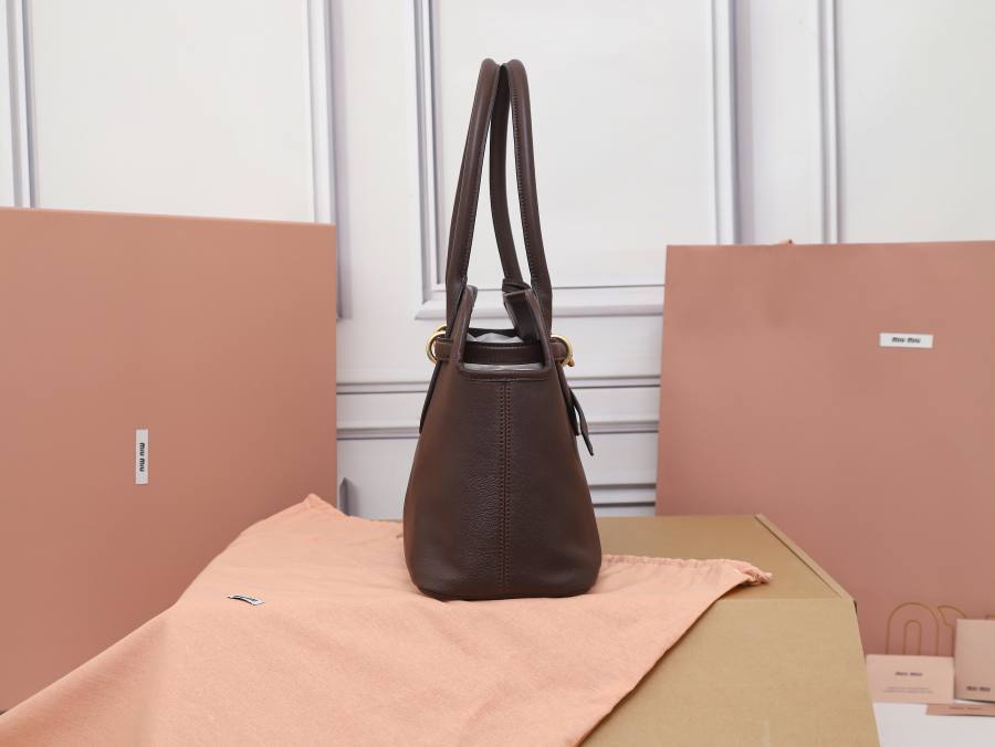 Miu Miu Aventure Canvas Tote 5BG310 7692 40 x 30 x 13