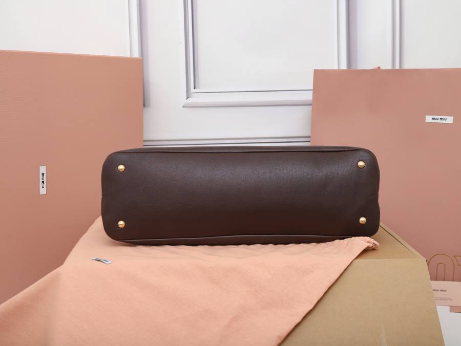 Miu Miu Aventure Canvas Tote 5BG310 7692 40 x 30 x 13