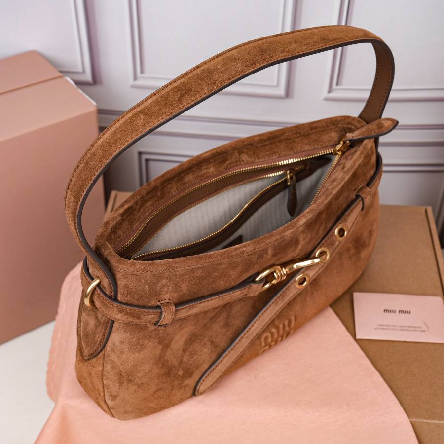Miu Miu Aventure Underarm Bag 5BC182 5603 33 x 18 x 5