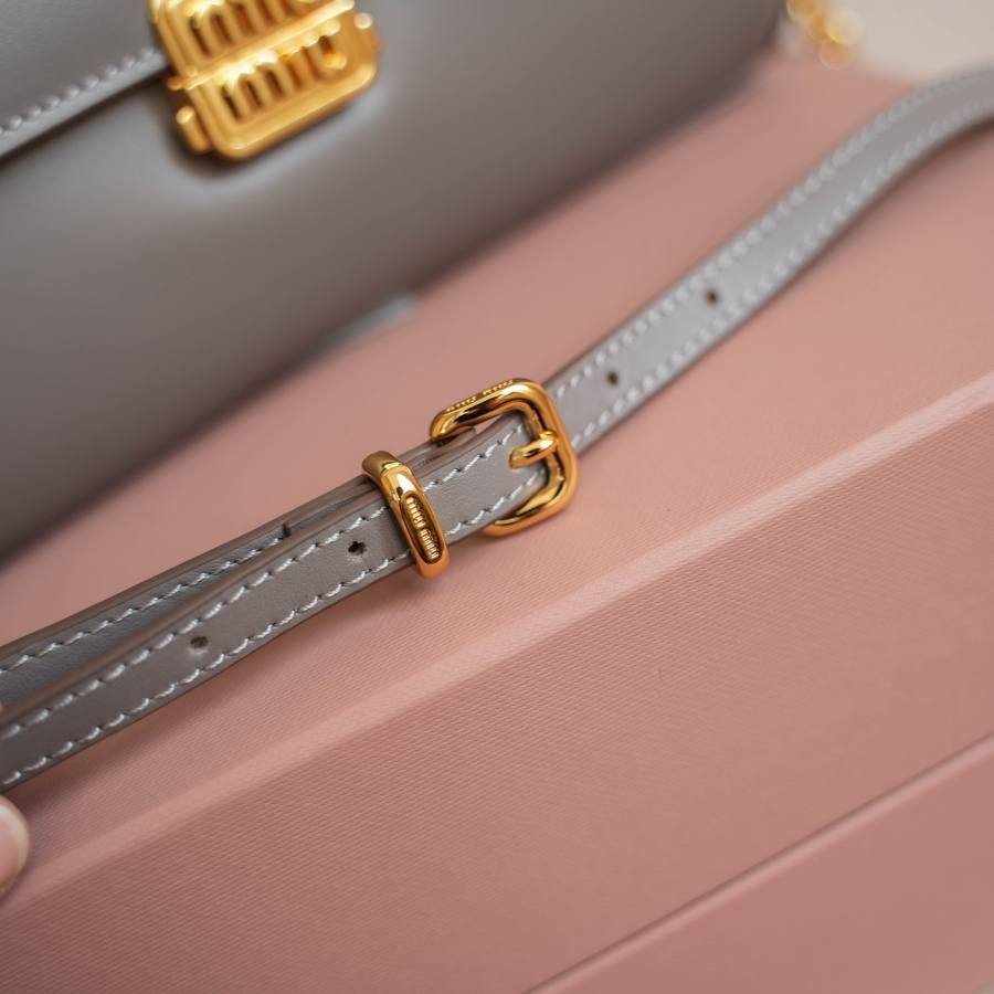 Miu Miu Baguette Shoulder Bag 5BD266 03BA 24 x 14 x 6