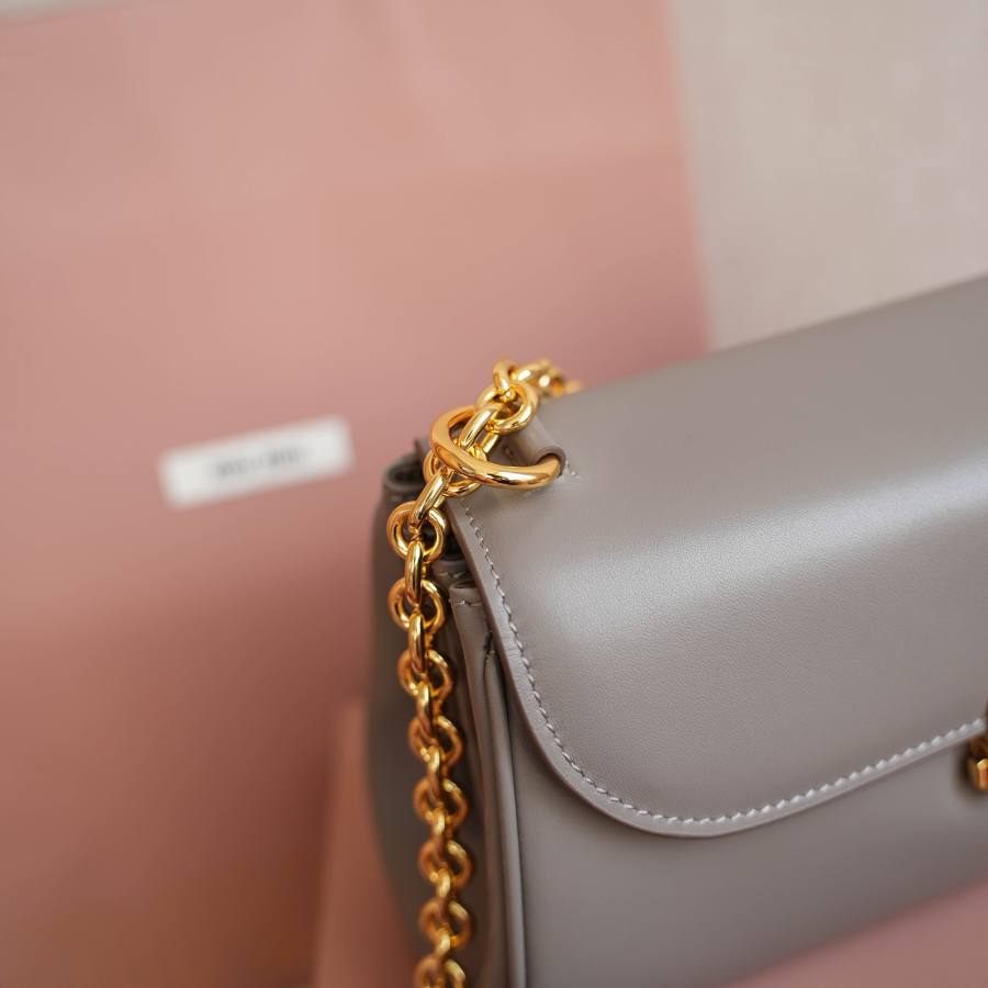 Miu Miu Baguette Shoulder Bag 5BD266 03BA 24 x 14 x 6