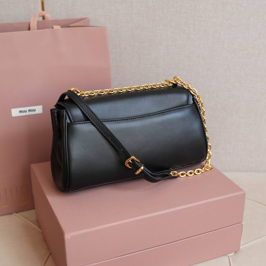 Miu Miu Baguette Shoulder Bag 5BD266 E37B 24 x 14 x 6