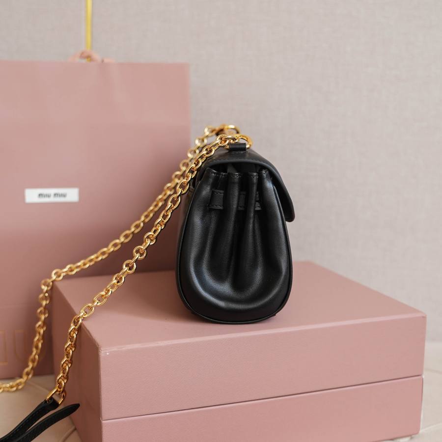 Miu Miu Baguette Shoulder Bag 5BD266 E37B 24 x 14 x 6