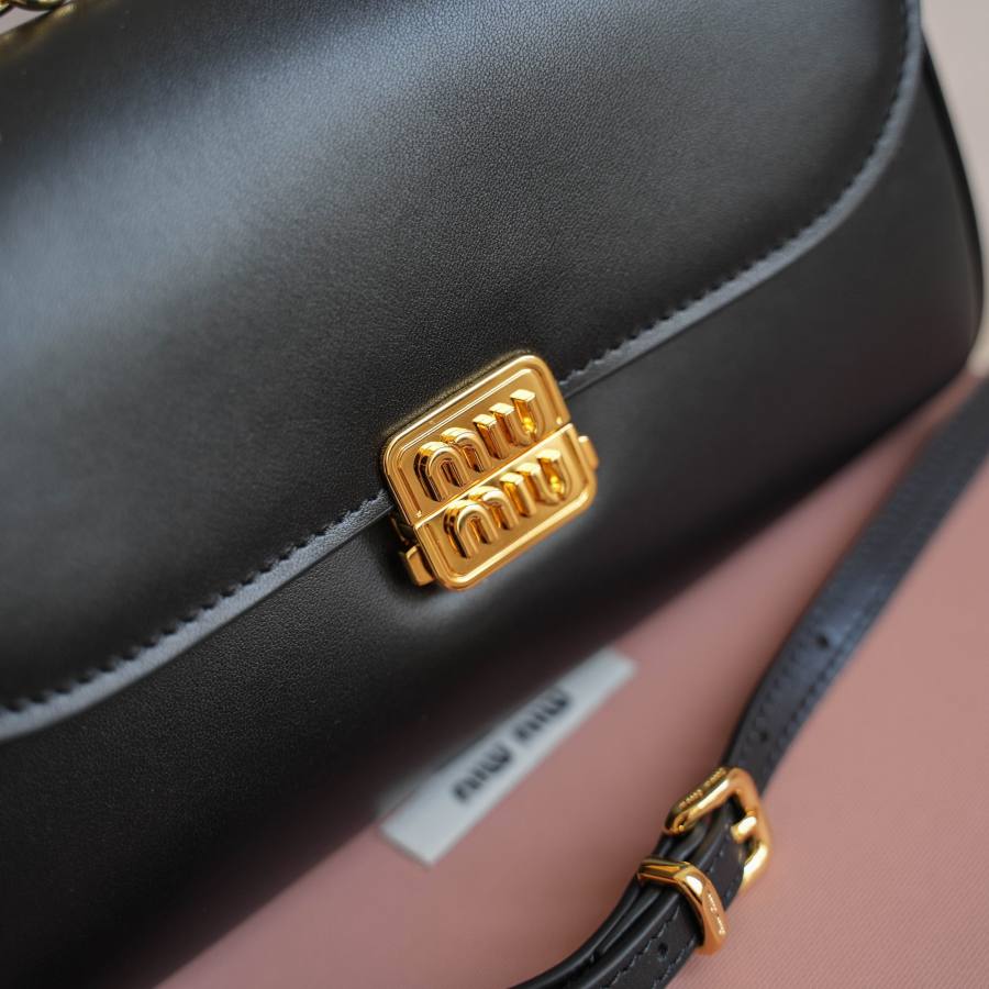 Miu Miu Baguette Shoulder Bag 5BD266 E37B 24 x 14 x 6