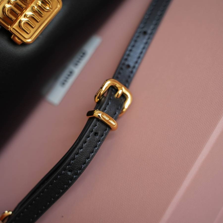 Miu Miu Baguette Shoulder Bag 5BD266 E37B 24 x 14 x 6