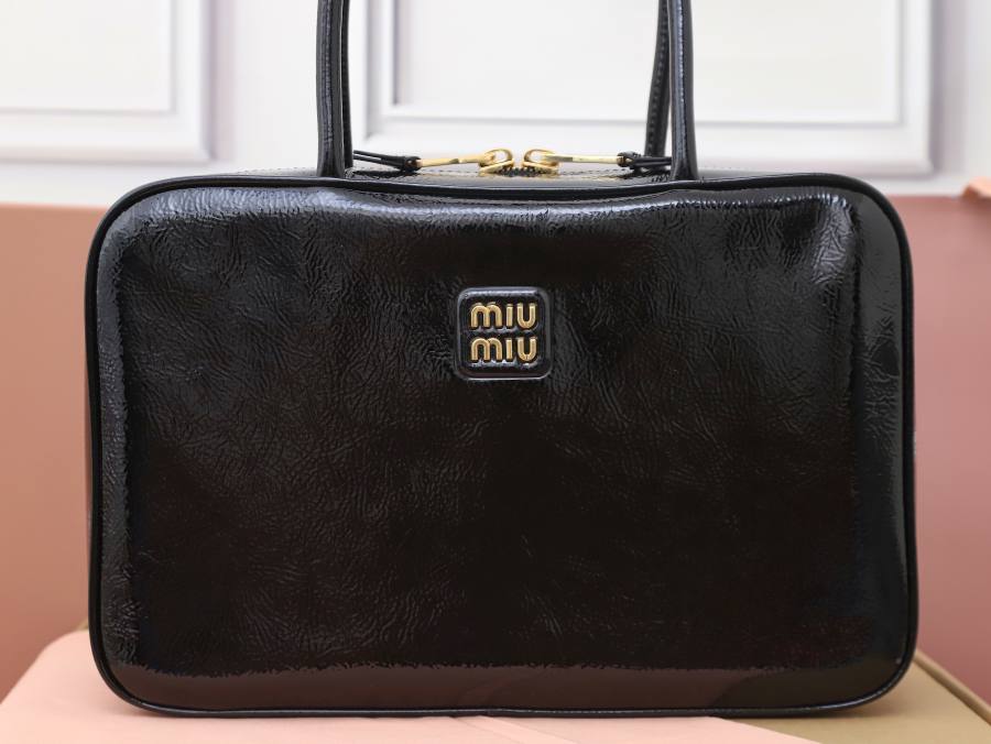 Miu Miu Beau Bag 5BB117 4A93 34 x 22 x 12