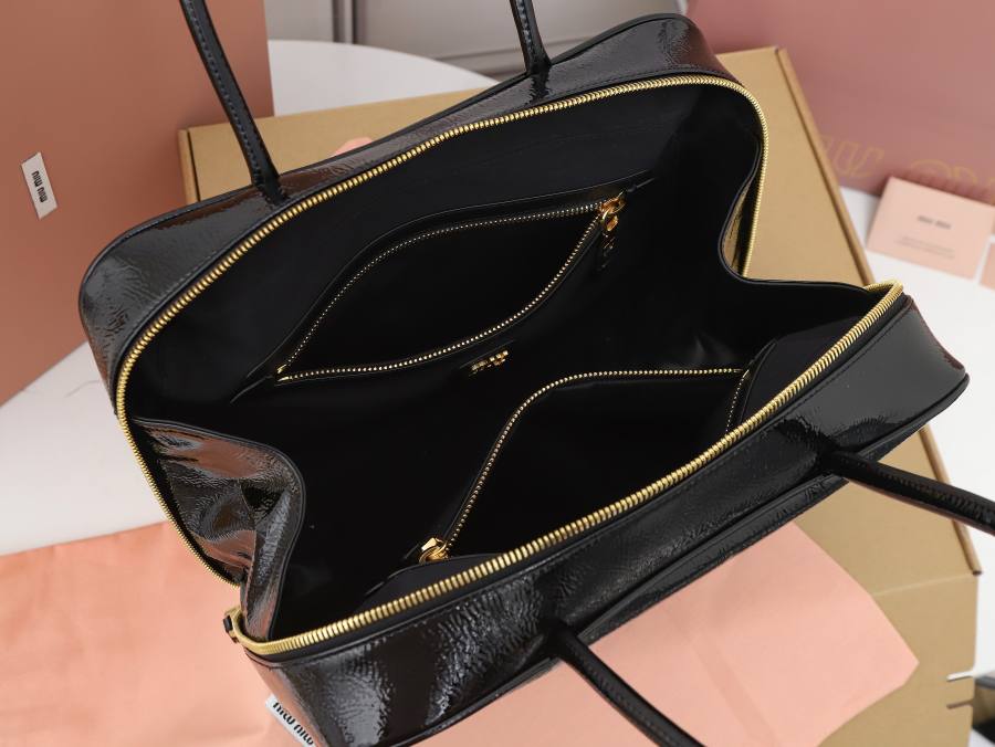 Miu Miu Beau Bag 5BB117 4A93 34 x 22 x 12