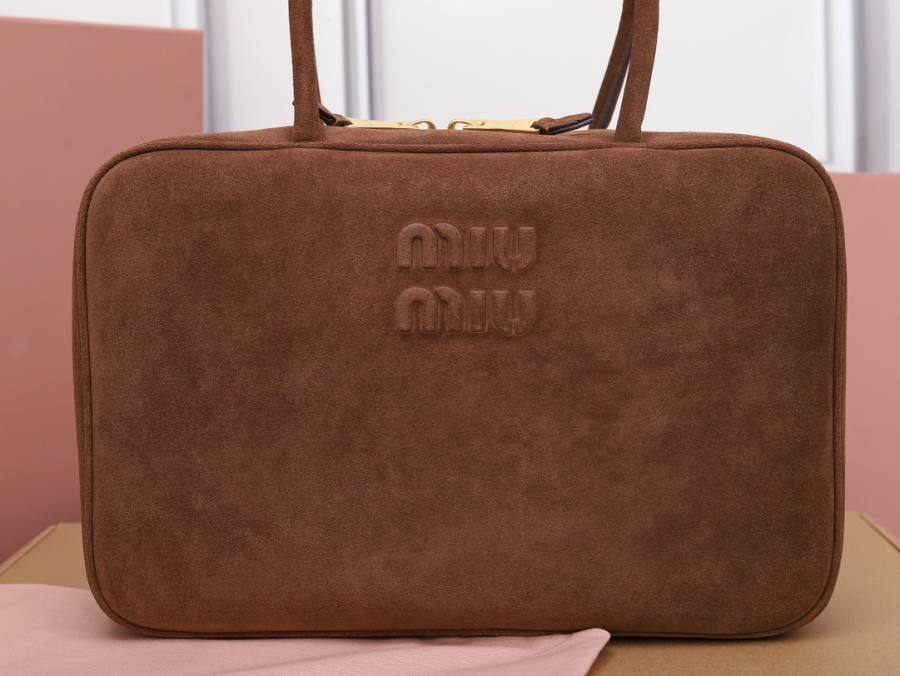 Miu Miu Beau Bag 5BB117 81BD 34 x 22 x 12
