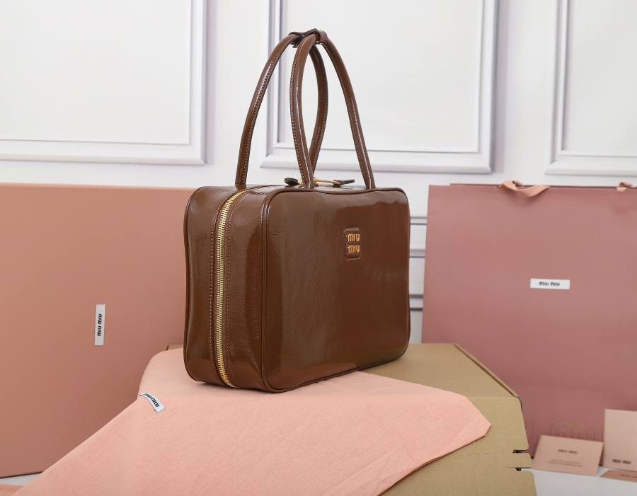 Miu Miu Beau Bag 5BB117 94CF 34 x 22 x 12