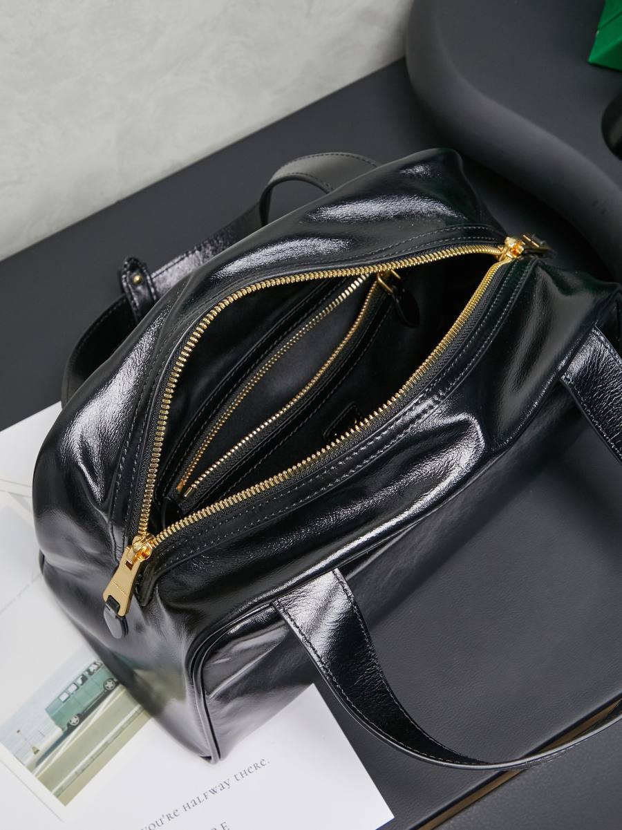 Miu Miu Bowling Underarm Bag 5BB182 5FAF 22 x 12 x 8