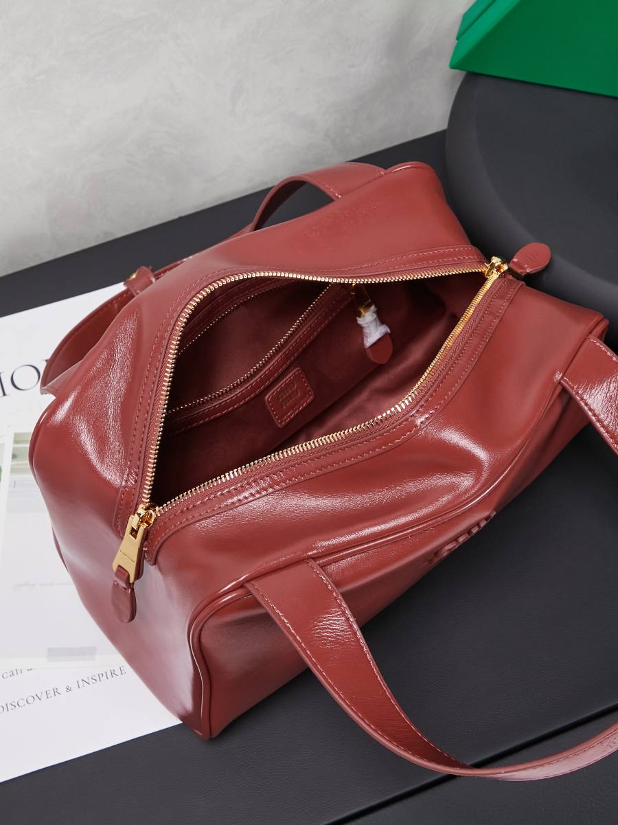 Miu Miu Bowling Underarm Bag 5BB182 CE47 22 x 12 x 8