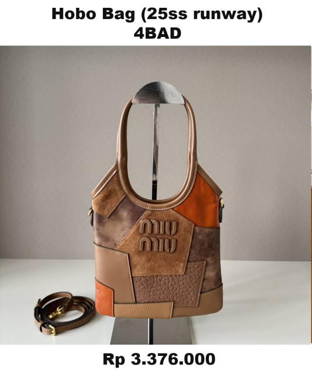 Miu Miu Hobo Bag (25ss runway) 4BAD
