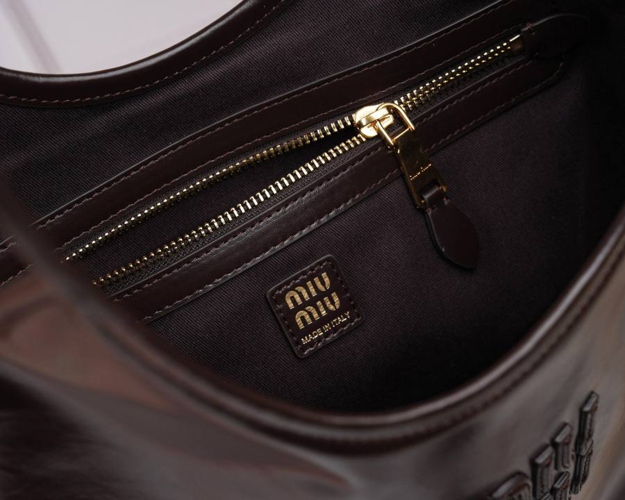 Miu Miu Ivy Leather Tote 5BG311 723A 40 x 35 x 12