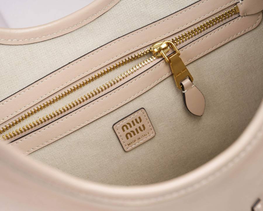 Miu Miu Ivy Leather Tote 5BG311 CD12 40 x 35 x 12