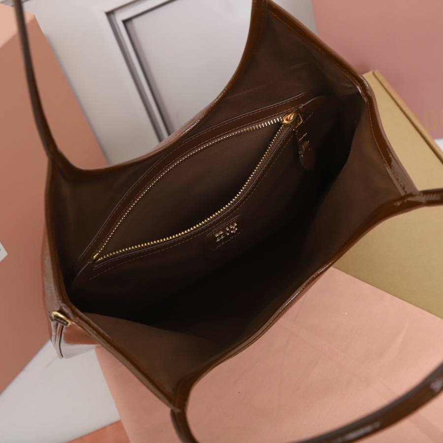 Miu Miu Ivy Tote Hobo Tote 5BG231 0C25 40 x 35 x 12
