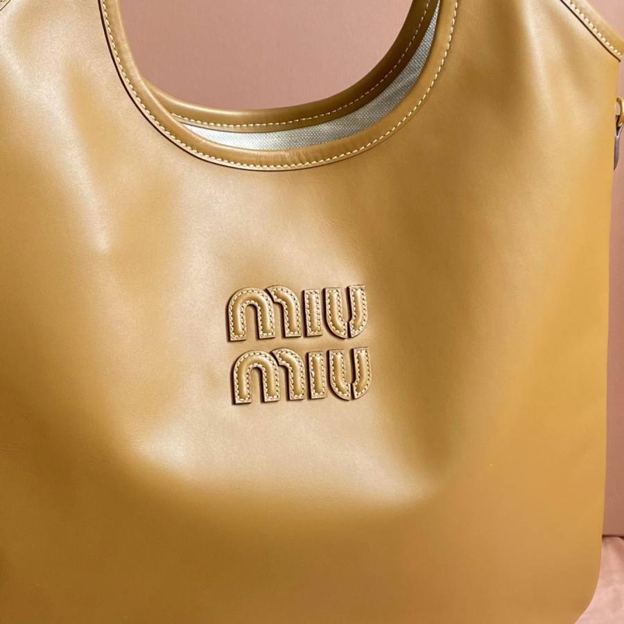 Miu Miu Ivy Tote Hobo Tote 5BG231 1550 40 x 35 x 12