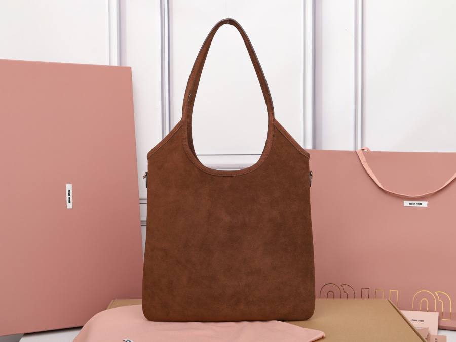 Miu Miu Ivy Tote Hobo Tote 5BG231 4C52 40 x 35 x 12