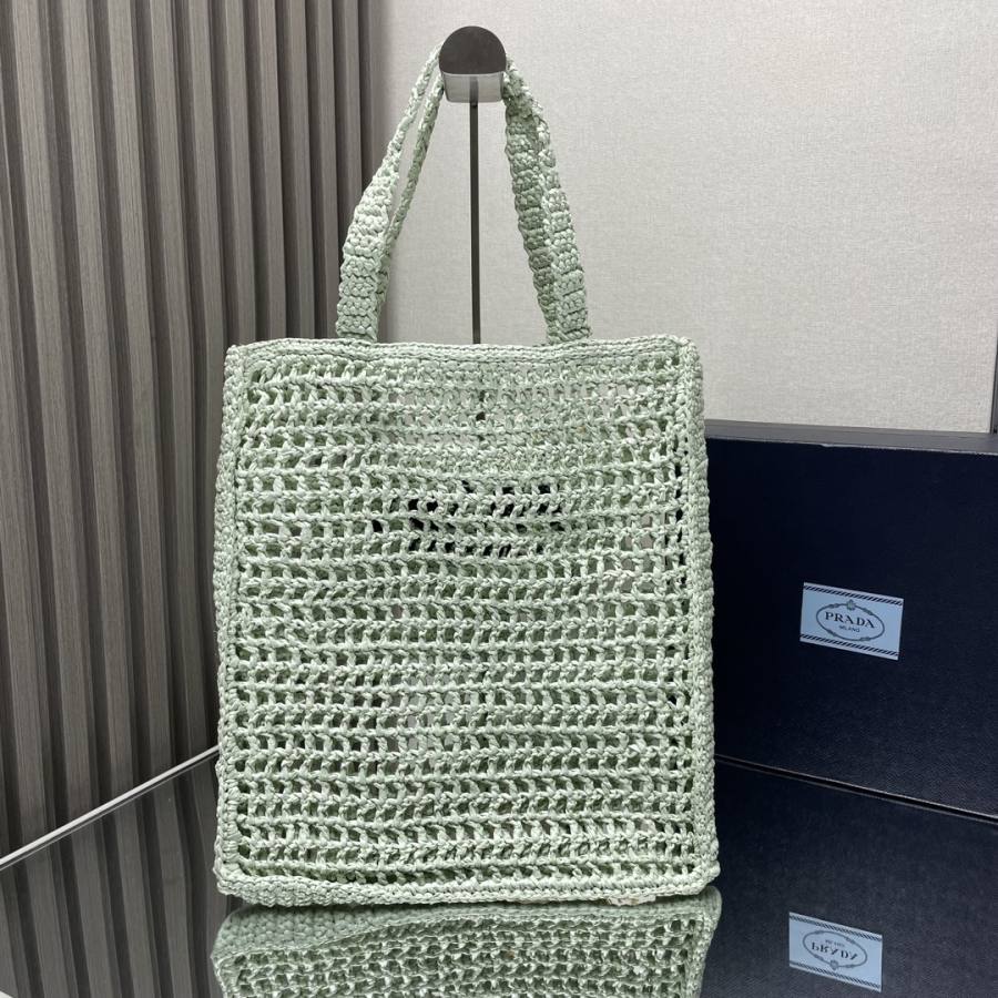 RP 2809000 Prada Raffia Tote 37x36x4 1BG393 98C2