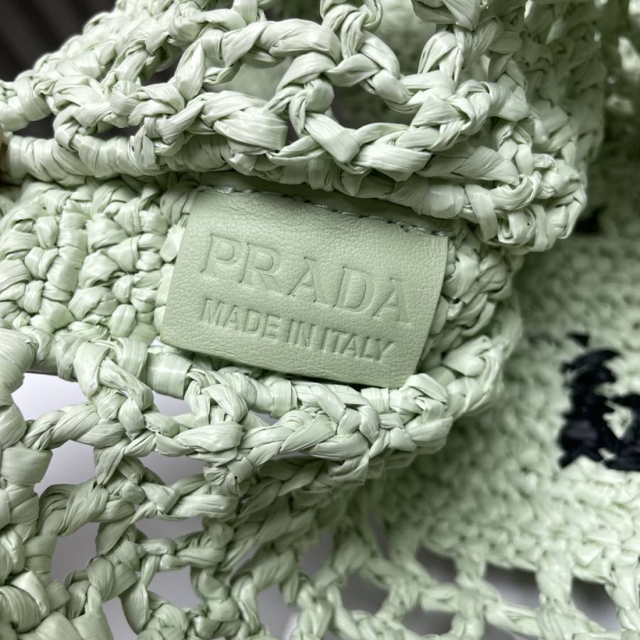 RP 2809000 Prada Raffia Tote 37x36x4 1BG393 98C2