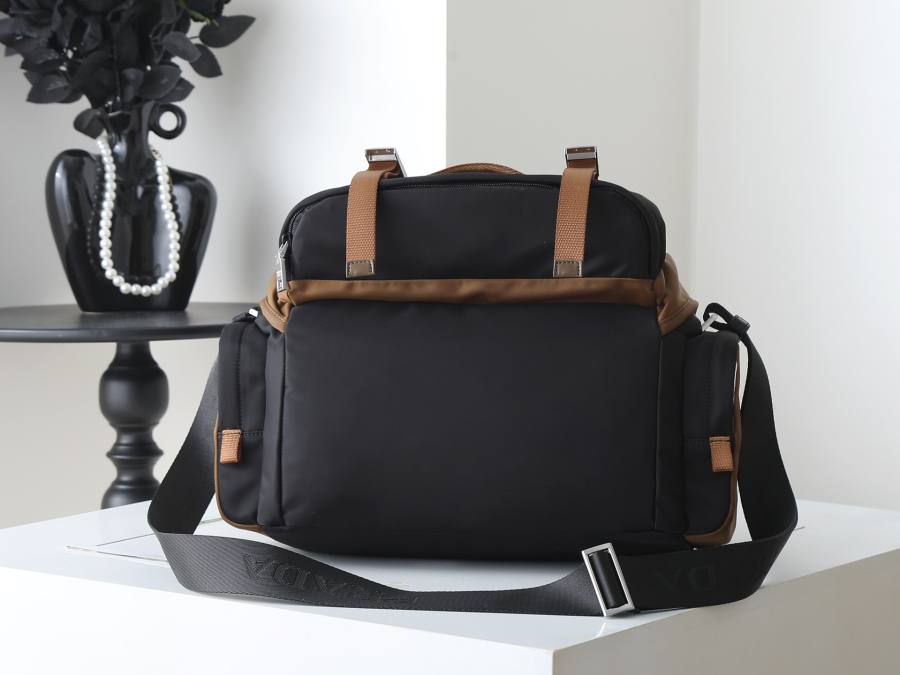 RP 3214000 Prada Sculptural Shoulder Black Caramel 2VH195 D31E