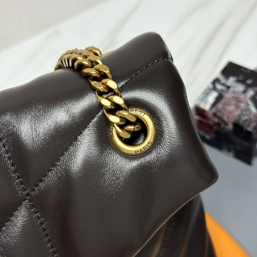 Saint Laurent Loulou Puffer Small 29 x 17 x 11 3B91