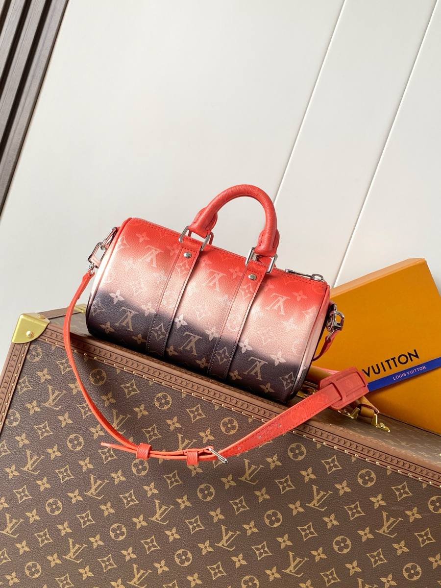Louis Vuitton Keepall Bandoulière 25 M28074 25 x 19 x 15 FE1A